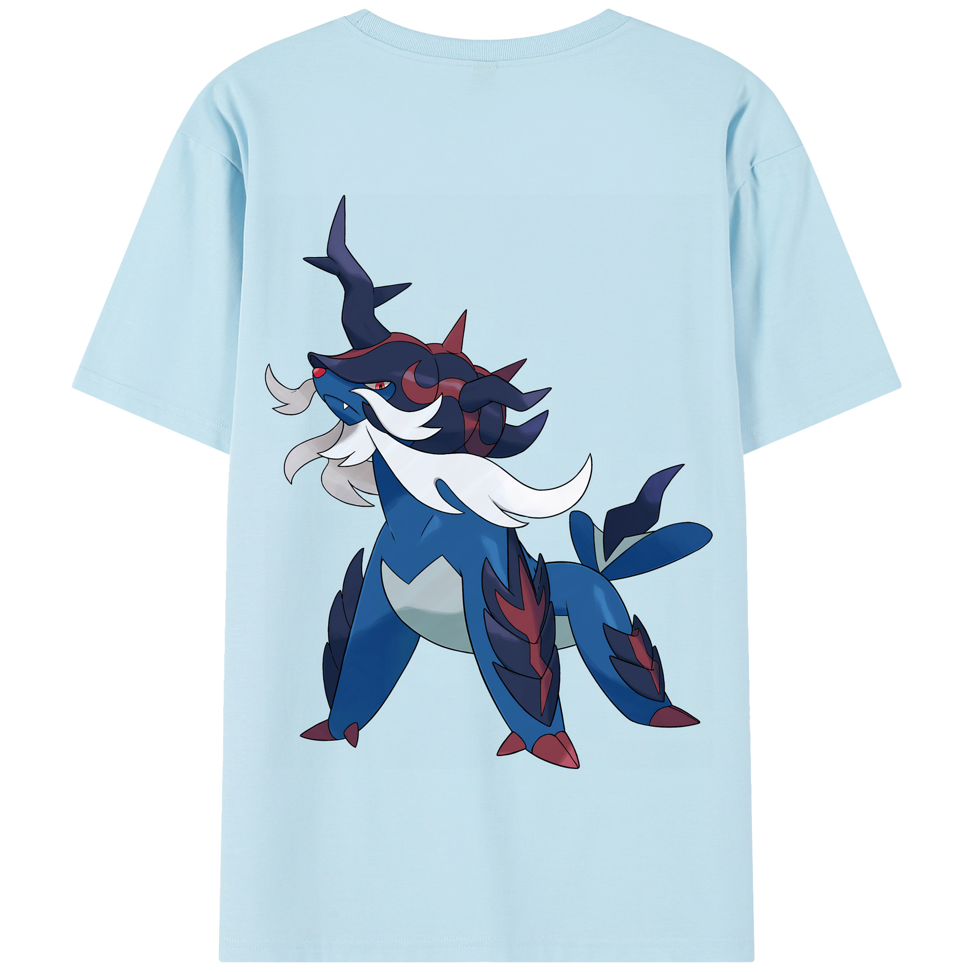 （画像用） ポケットモンスター Pokémon 綿100％半袖Tシャツ（背面プリント）